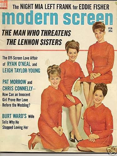 MODERN SCREEN magazine side cover Issue 435 February 1967